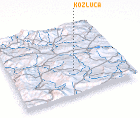 3d view of Kozluca