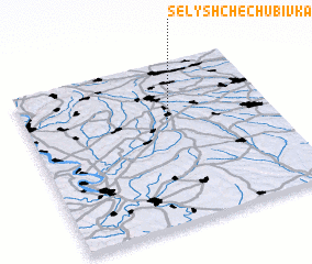 3d view of Selyshche Chubivka