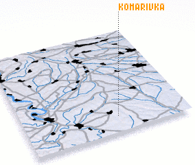 3d view of Komarivka