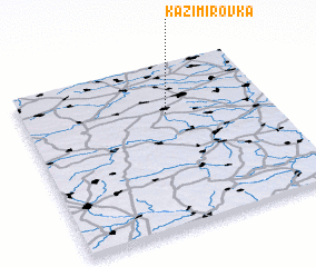 3d view of Kazimirovka