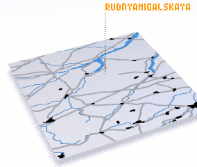 3d view of Rudnya Migalʼskaya