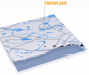 3d view of Yakovlevo