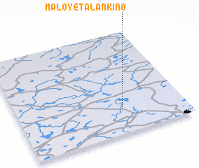 3d view of Maloye Talankino