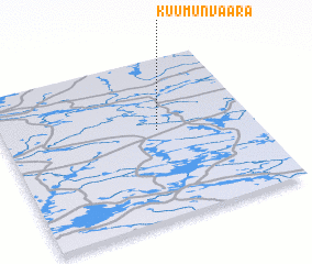 3d view of Kuumunvaara