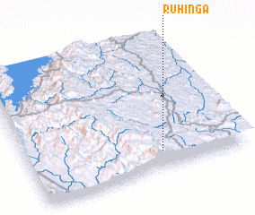 3d view of Ruhinga