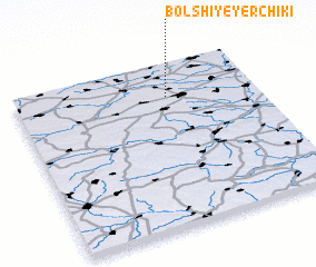 3d view of Bolʼshiye Yërchiki