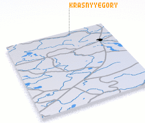 3d view of Krasnyye Gory