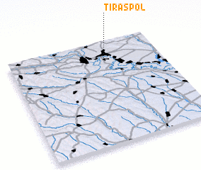 3d view of Tiraspol