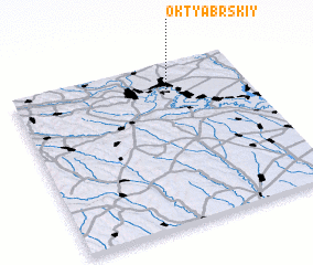 3d view of Oktyabrʼskiy