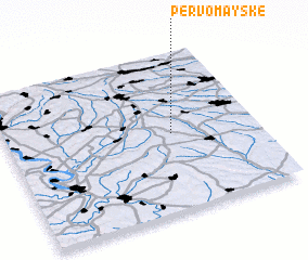 3d view of Pervomays\