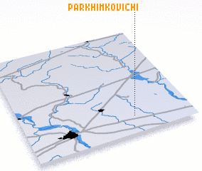 3d view of Parkhimkovichi