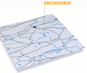 3d view of Maksakov Bor