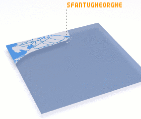 3d view of Sfântu Gheorghe