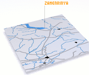 3d view of Zamen-Rinya