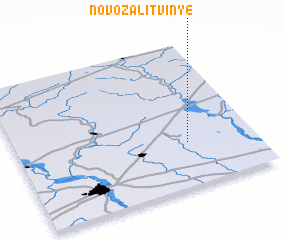 3d view of Novo-Zalitvinʼye