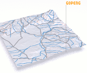 3d view of Gopeng