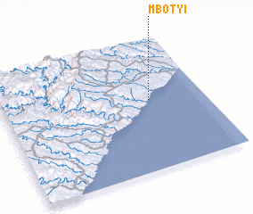 3d view of Mbotyi