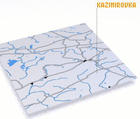 3d view of Kazimirovka