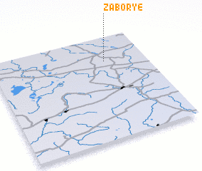 3d view of Zaborʼye