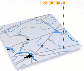 3d view of Liskovskaya