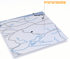 3d view of Pyataya Gora