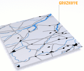 3d view of Gruzkoye