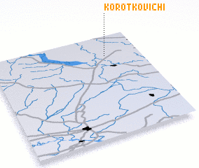 3d view of Korotkovichi