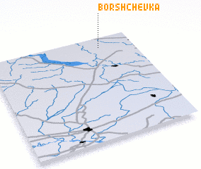 3d view of Borshchëvka
