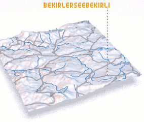 3d view of Bekirler see Bekirli