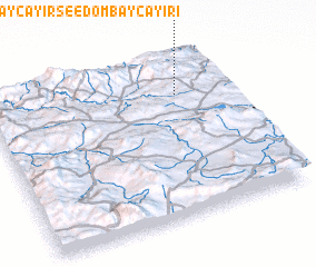 3d view of Donbayçayır see Dombayçayırı