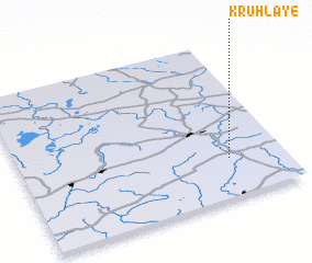 3d view of Kruhlaye
