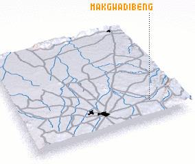 3d view of Makgwadibeng