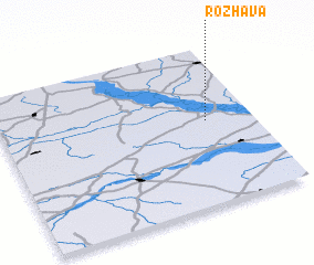 3d view of Rozhava