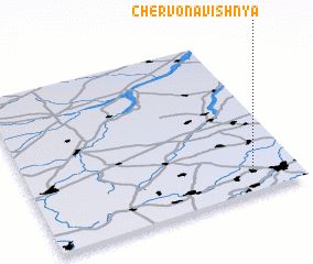 3d view of Chervona Vishnya