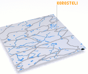 3d view of Korosteli