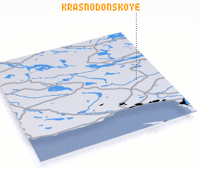 3d view of Krasnodonskoye