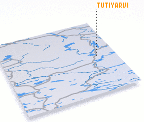 3d view of Tutiyarvi