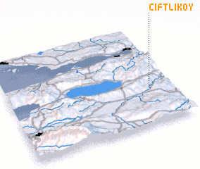 3d view of Çiftliköy