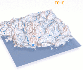 3d view of Teke