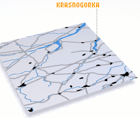 3d view of Krasnogorka