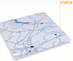 3d view of Starch