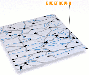 3d view of Budënnovka