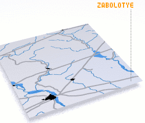 3d view of Zabolotʼye