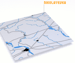 3d view of Nikolayevka