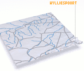 3d view of Wyllieʼs Poort