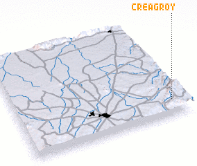 3d view of Creag Roy