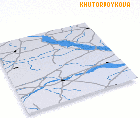 3d view of Khutor Voykova