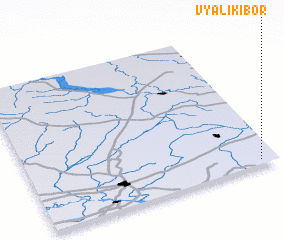 3d view of Vyaliki Bor