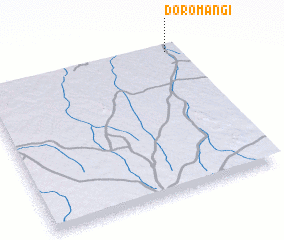 3d view of Doro Mangi