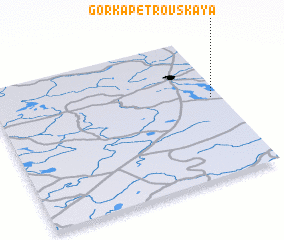 3d view of Gorka Petrovskaya